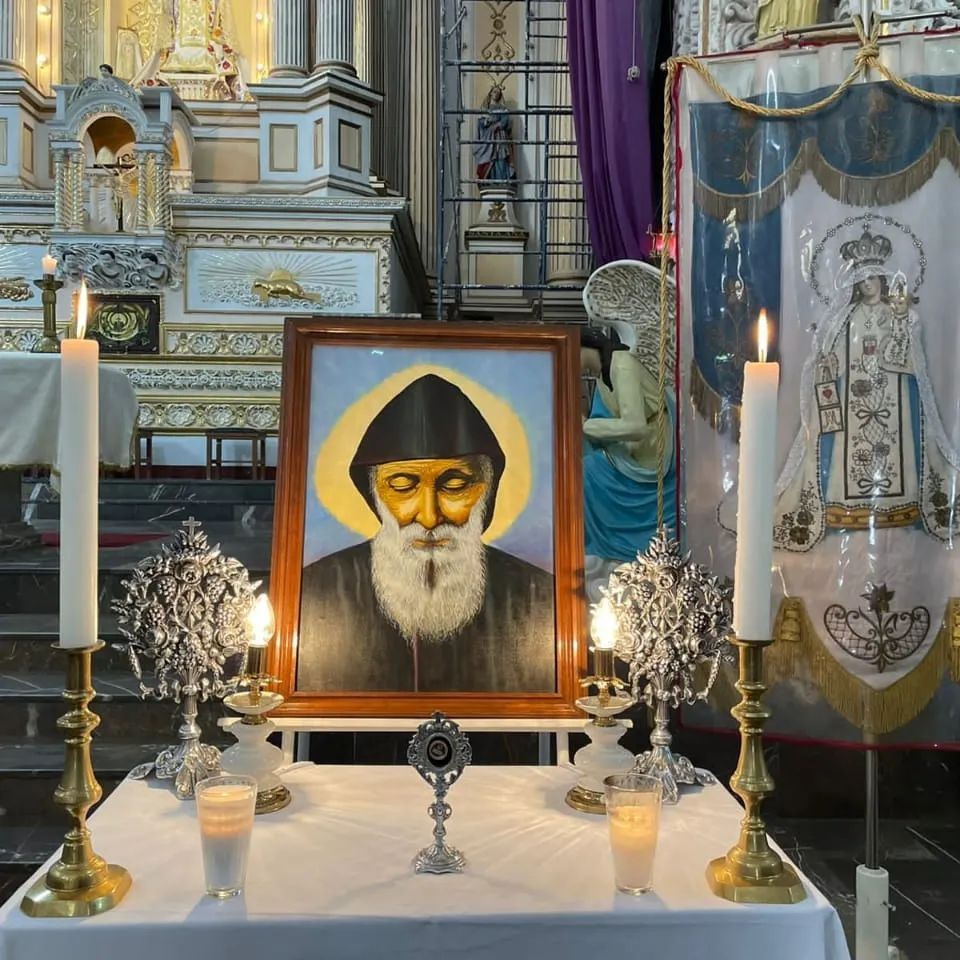Visita de la Reliquia de San Charbel a la Iglesia de Nuestra Señora de la  Merced - Nuestra Señora del Líbano